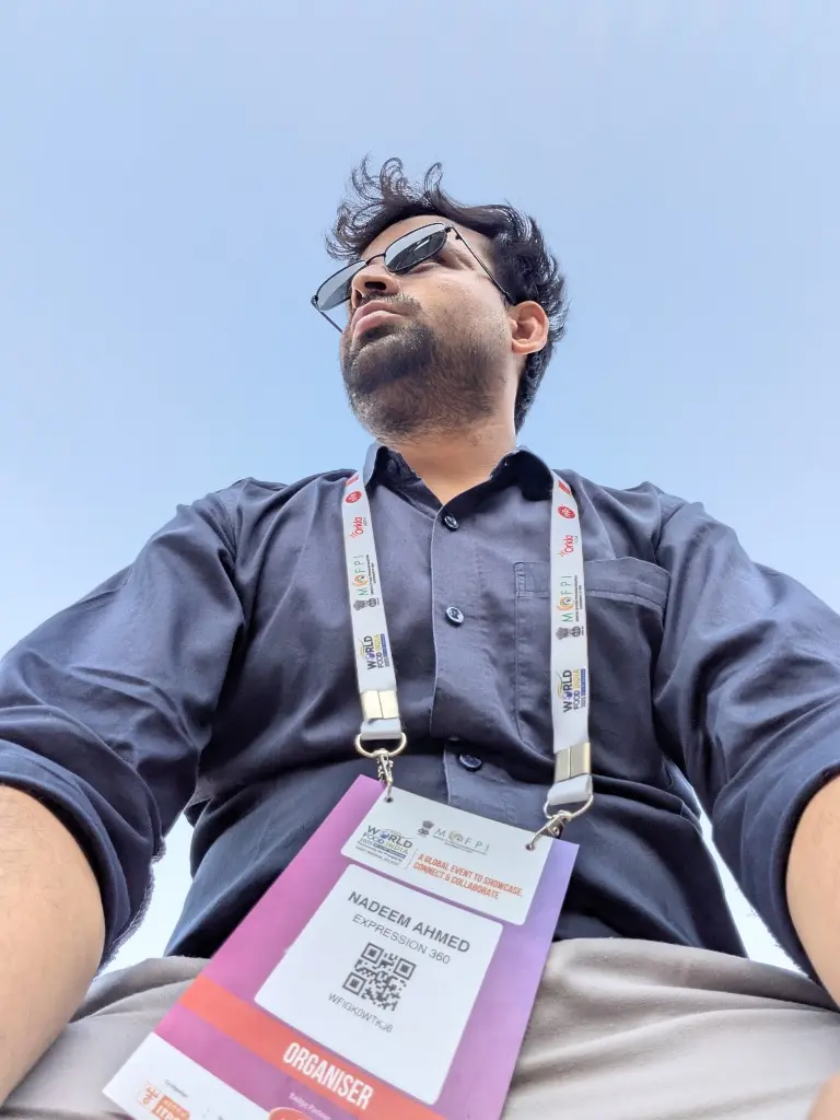 Nadeem Ahmad at World Food India