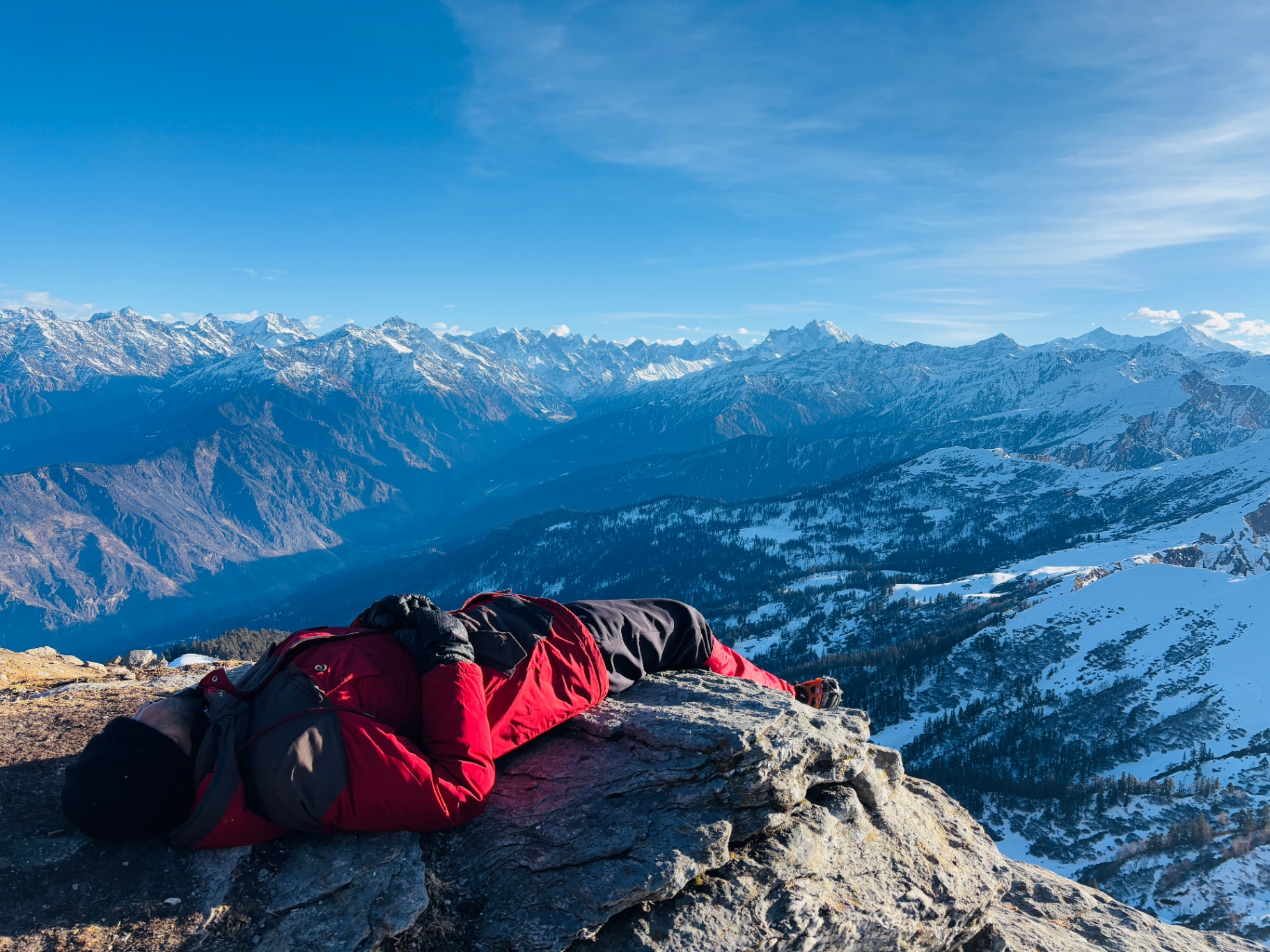 Mountain landscape view